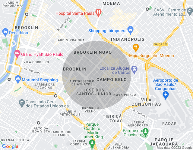 Imóvel no mapa