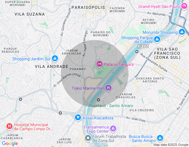 Imóvel no mapa