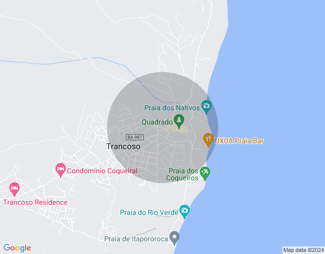 Imóvel no mapa