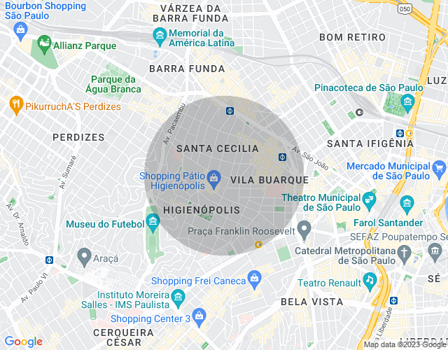 Imóvel no mapa