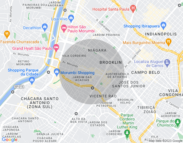 Imóvel no mapa