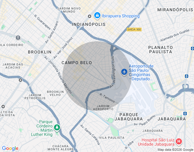 Imóvel no mapa