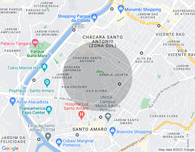 Imóvel no mapa