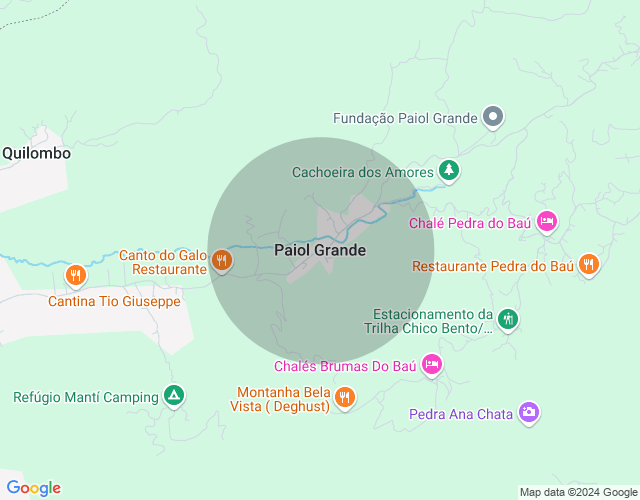 Imóvel no mapa