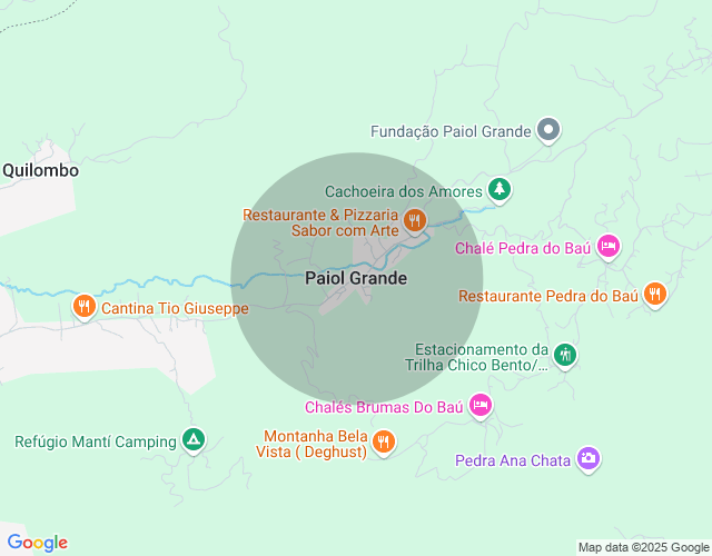 Imóvel no mapa