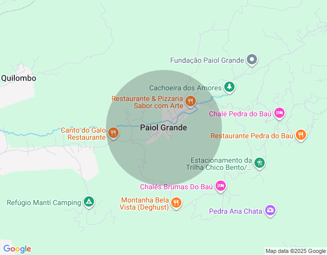 Imóvel no mapa