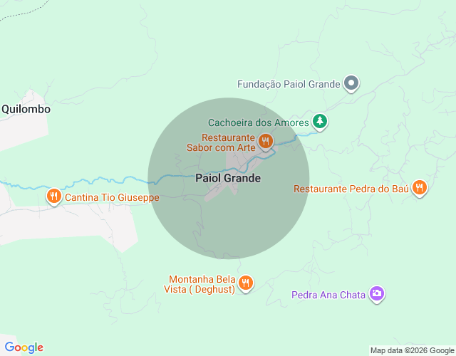 Imóvel no mapa