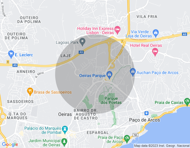 Imóvel no mapa