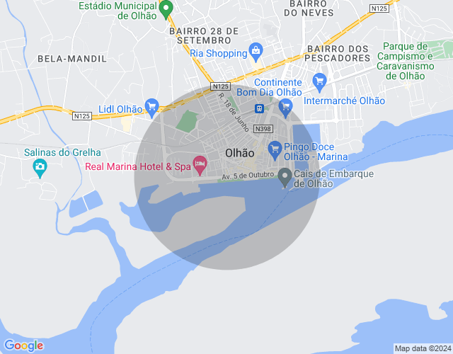 Imóvel no mapa