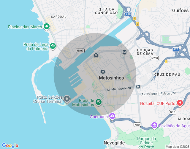 Imóvel no mapa