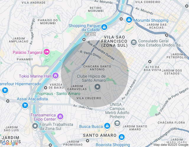 Imóvel no mapa