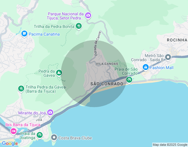 Imóvel no mapa