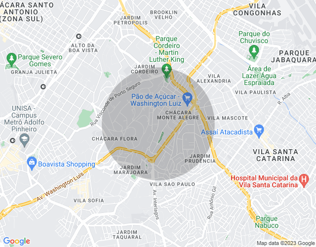 Imóvel no mapa