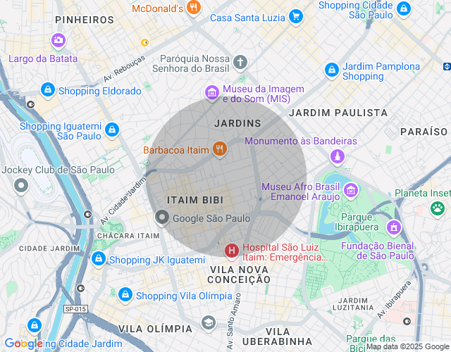 Imóvel no mapa