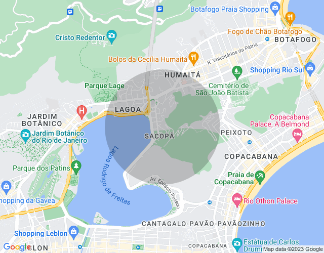 Imóvel no mapa