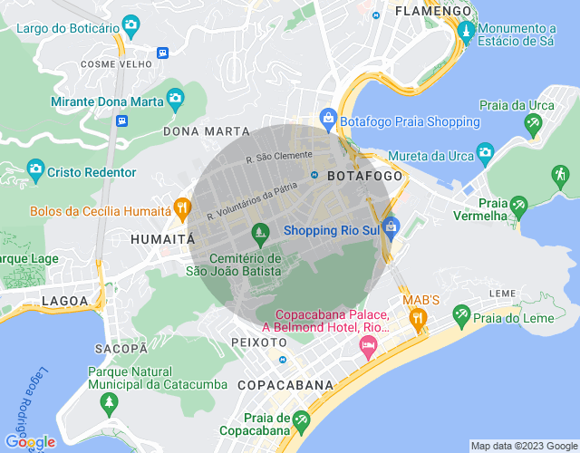 Imóvel no mapa