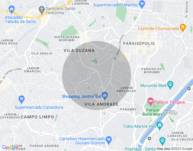 Imóvel no mapa