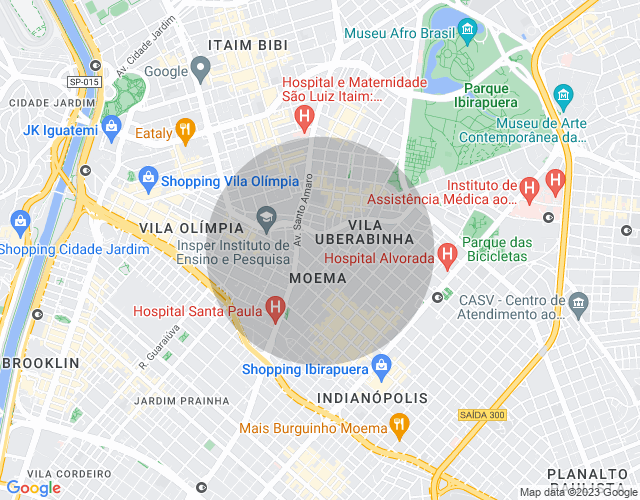 Imóvel no mapa