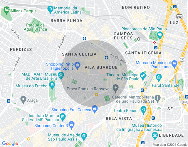 Imóvel no mapa