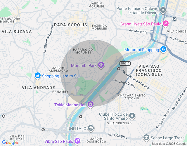 Imóvel no mapa
