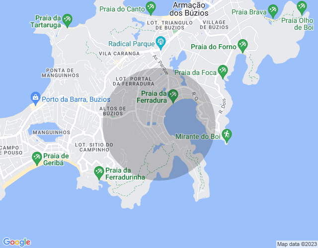 Imóvel no mapa