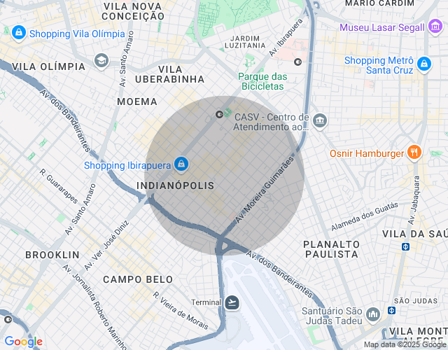 Imóvel no mapa