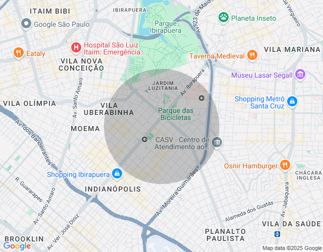 Imóvel no mapa