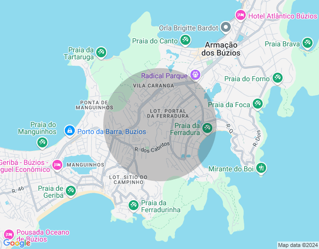 Imóvel no mapa