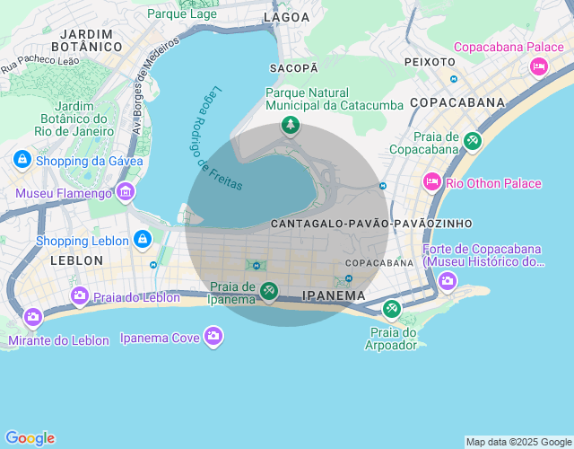 Imóvel no mapa