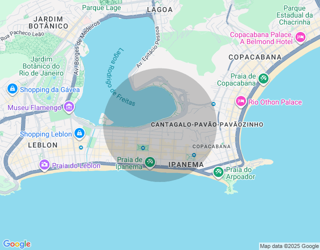 Imóvel no mapa