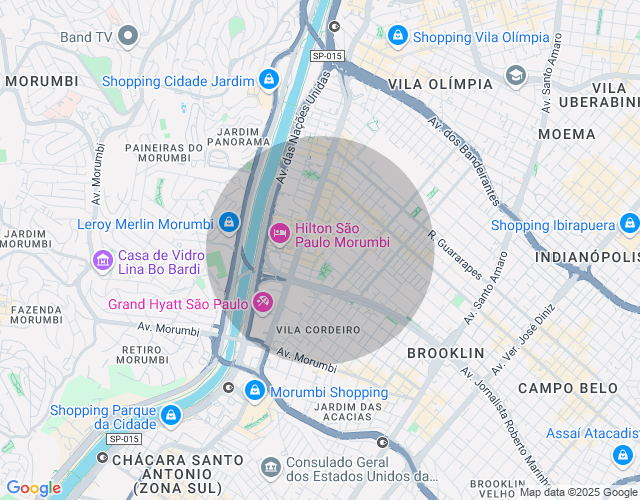 Imóvel no mapa