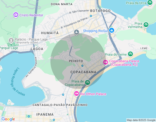 Imóvel no mapa