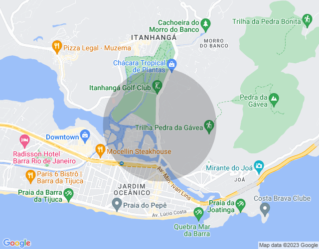 Imóvel no mapa