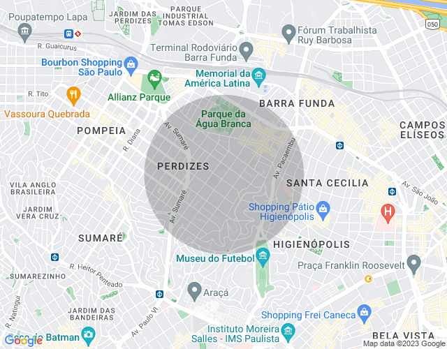 Imóvel no mapa