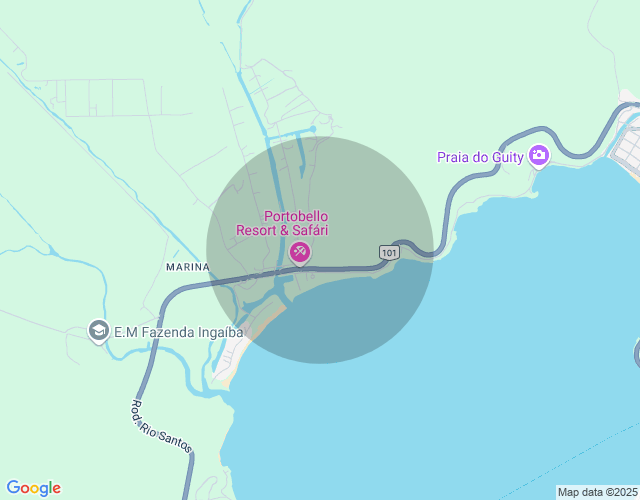 Imóvel no mapa