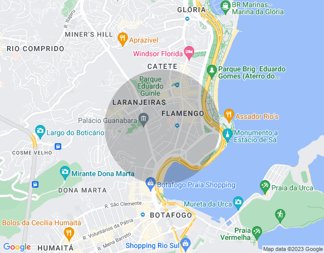 Imóvel no mapa