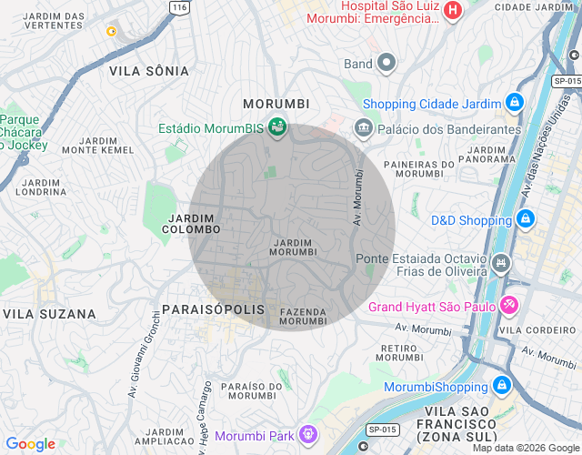 Imóvel no mapa