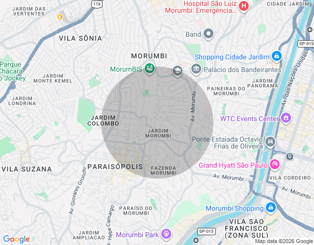 Imóvel no mapa