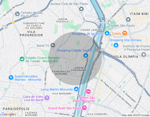 Imóvel no mapa