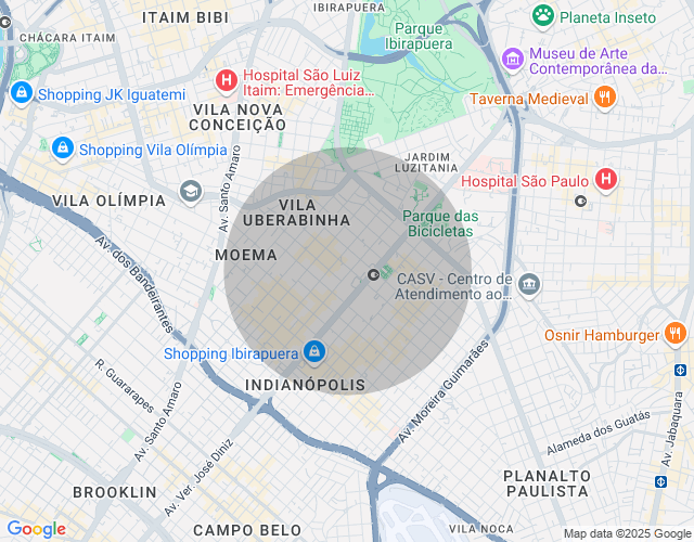 Imóvel no mapa