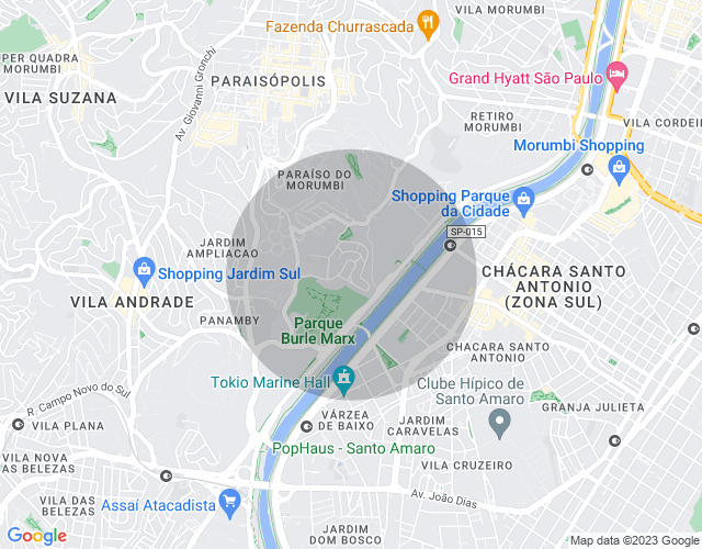 Imóvel no mapa