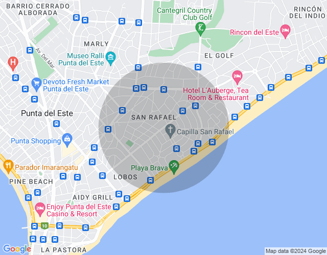 Imóvel no mapa