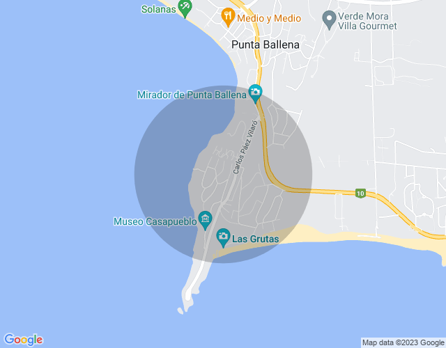Imóvel no mapa