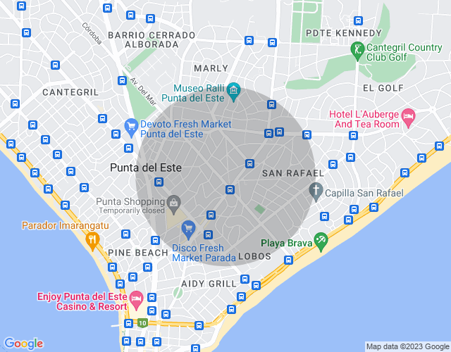 Imóvel no mapa