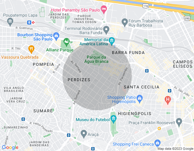 Imóvel no mapa