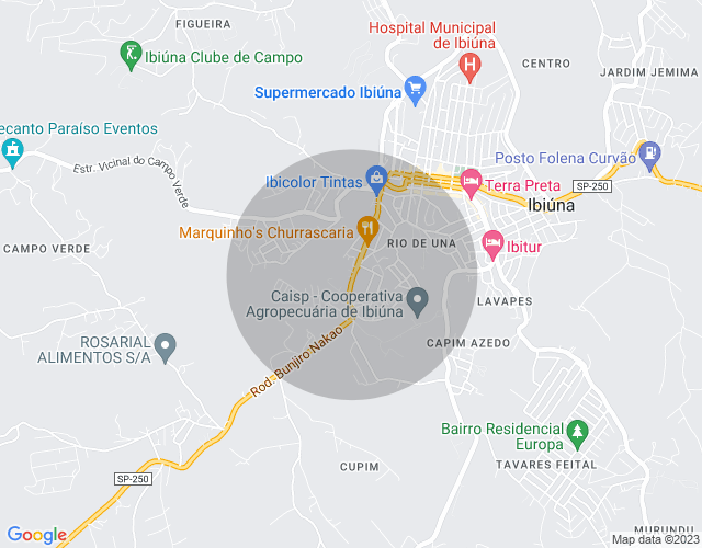 Imóvel no mapa