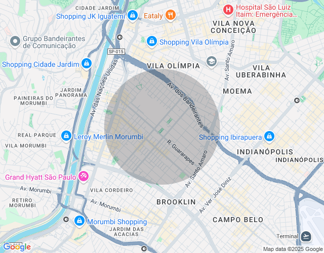 Imóvel no mapa