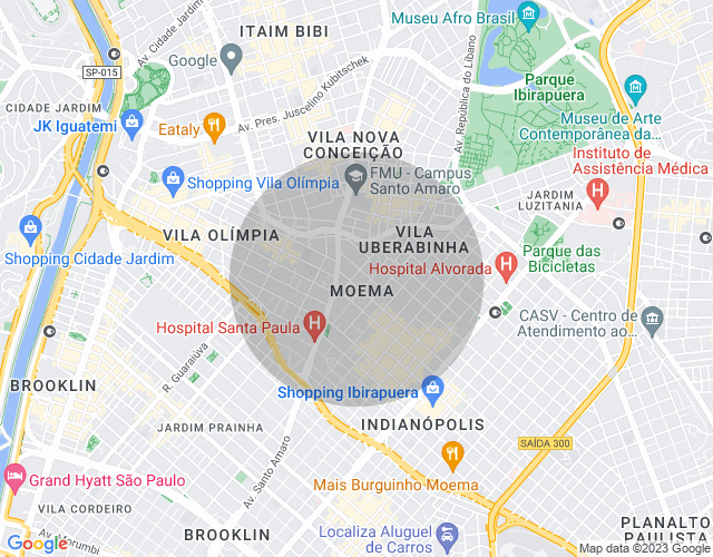 Imóvel no mapa