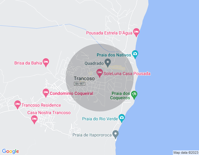 Imóvel no mapa