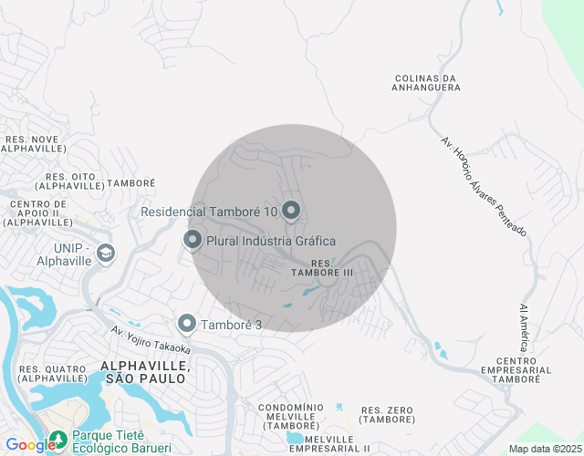Imóvel no mapa